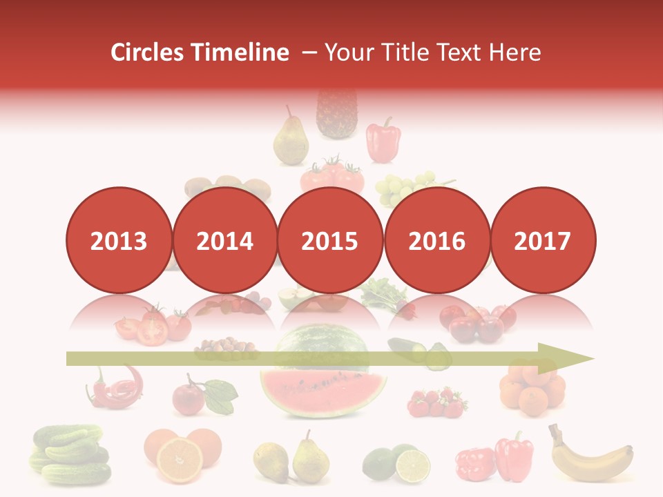 Watermelon Vegetable Potato PowerPoint Template