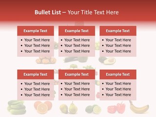 Watermelon Vegetable Potato PowerPoint Template