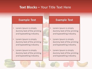 Watermelon Vegetable Potato PowerPoint Template