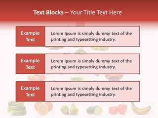 Watermelon Vegetable Potato PowerPoint Template