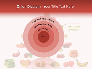 Watermelon Vegetable Potato PowerPoint Template