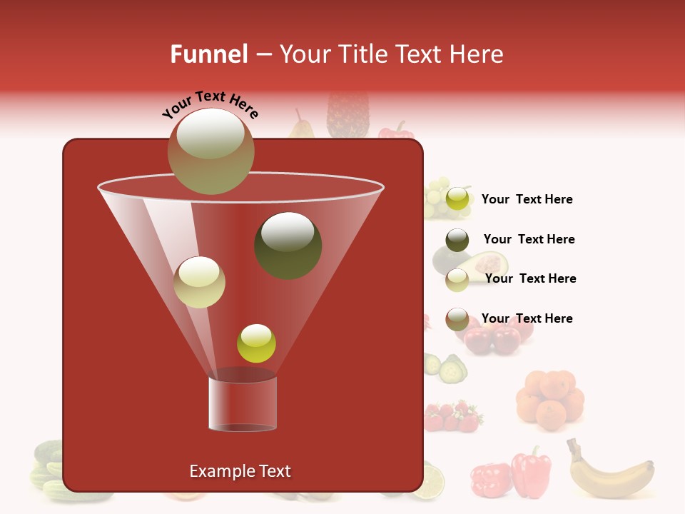 Watermelon Vegetable Potato PowerPoint Template