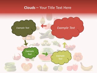Watermelon Vegetable Potato PowerPoint Template