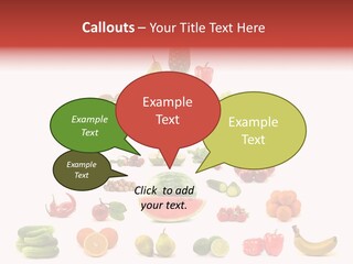 Watermelon Vegetable Potato PowerPoint Template