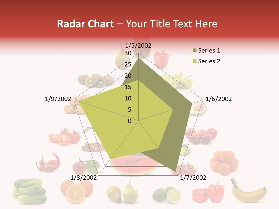 Watermelon Vegetable Potato PowerPoint Template