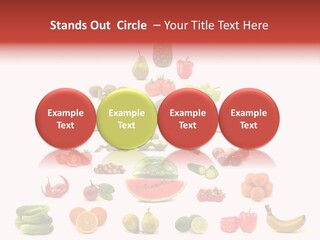 Watermelon Vegetable Potato PowerPoint Template
