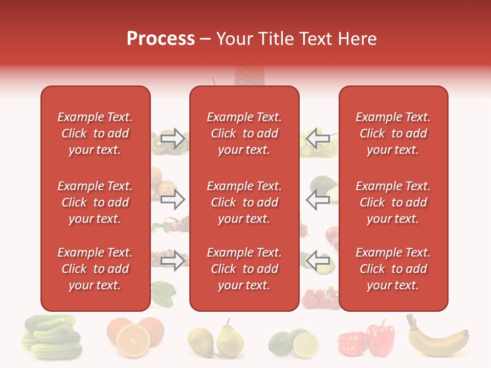 Watermelon Vegetable Potato PowerPoint Template