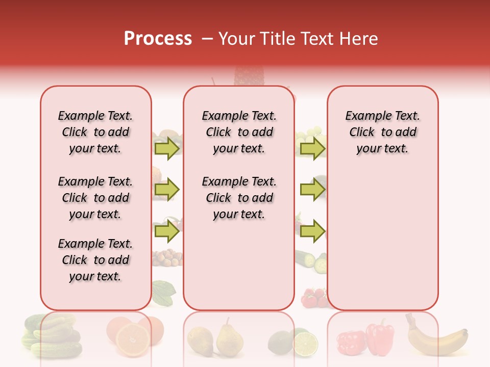 Watermelon Vegetable Potato PowerPoint Template