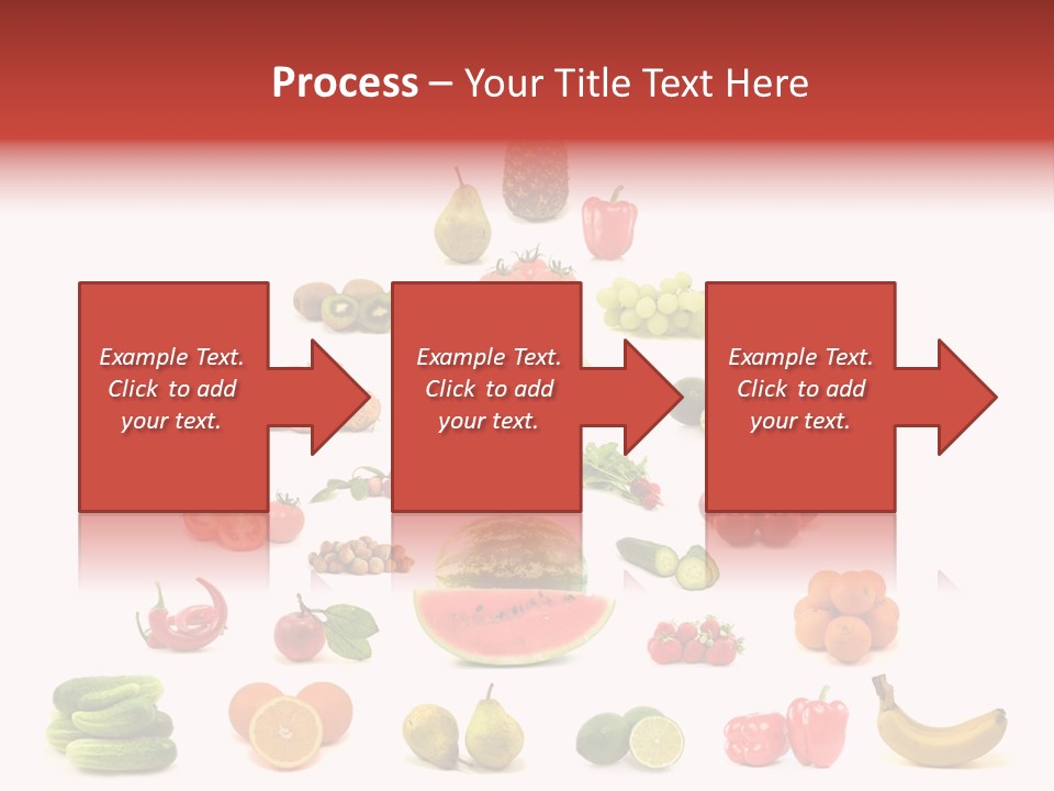 Watermelon Vegetable Potato PowerPoint Template