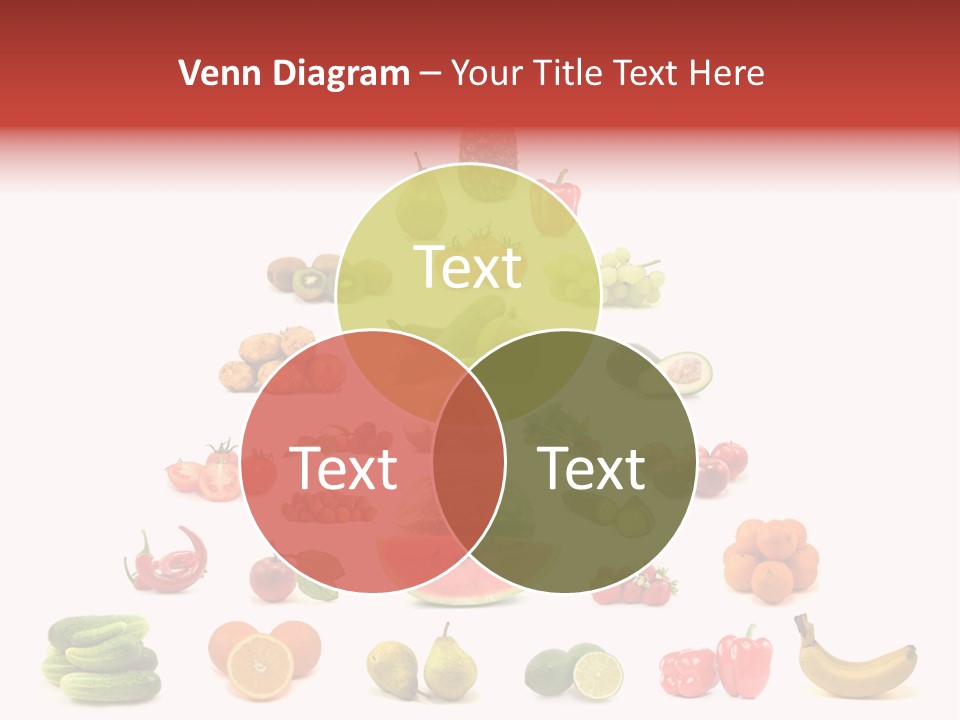 Watermelon Vegetable Potato PowerPoint Template