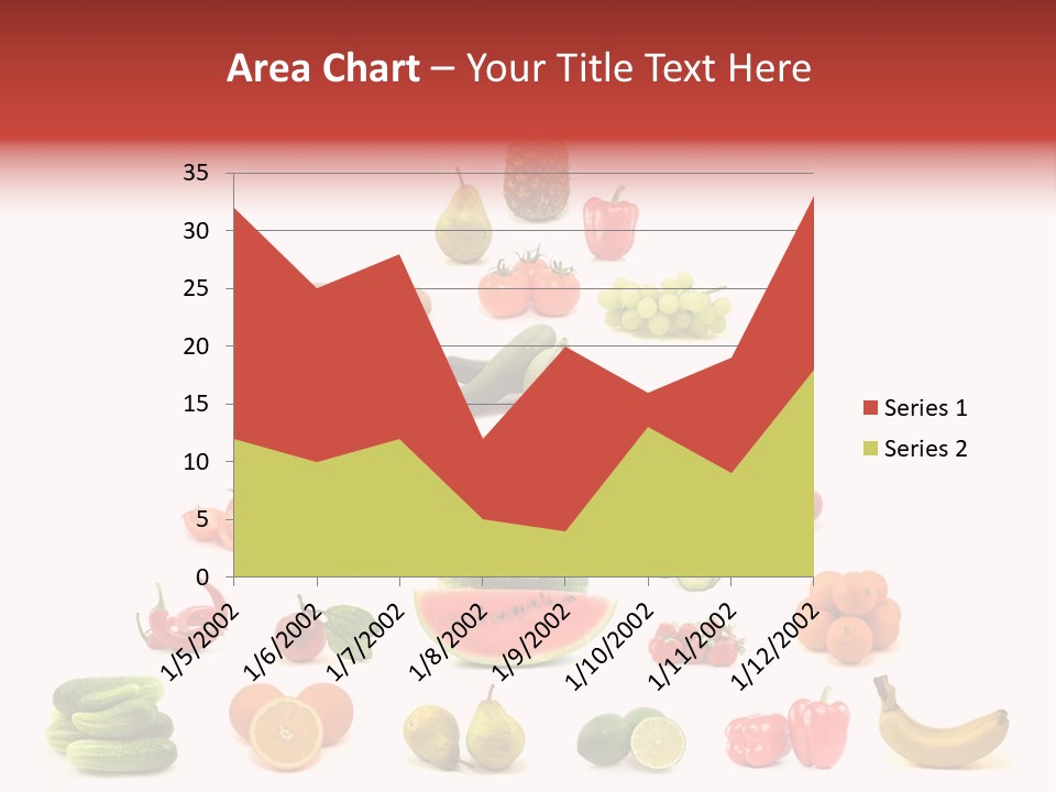 Watermelon Vegetable Potato PowerPoint Template