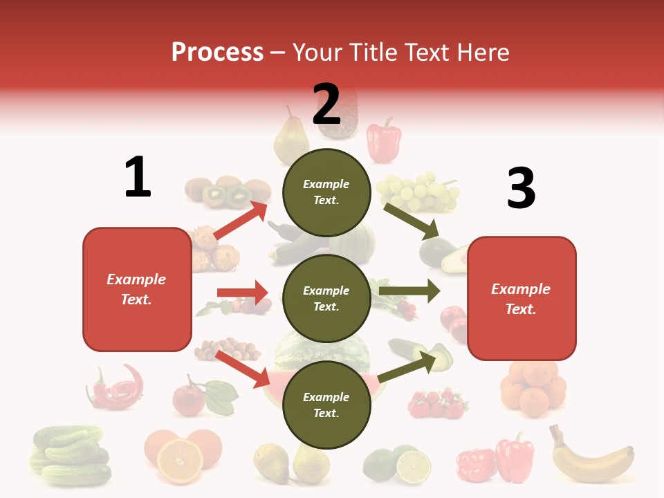 Watermelon Vegetable Potato PowerPoint Template