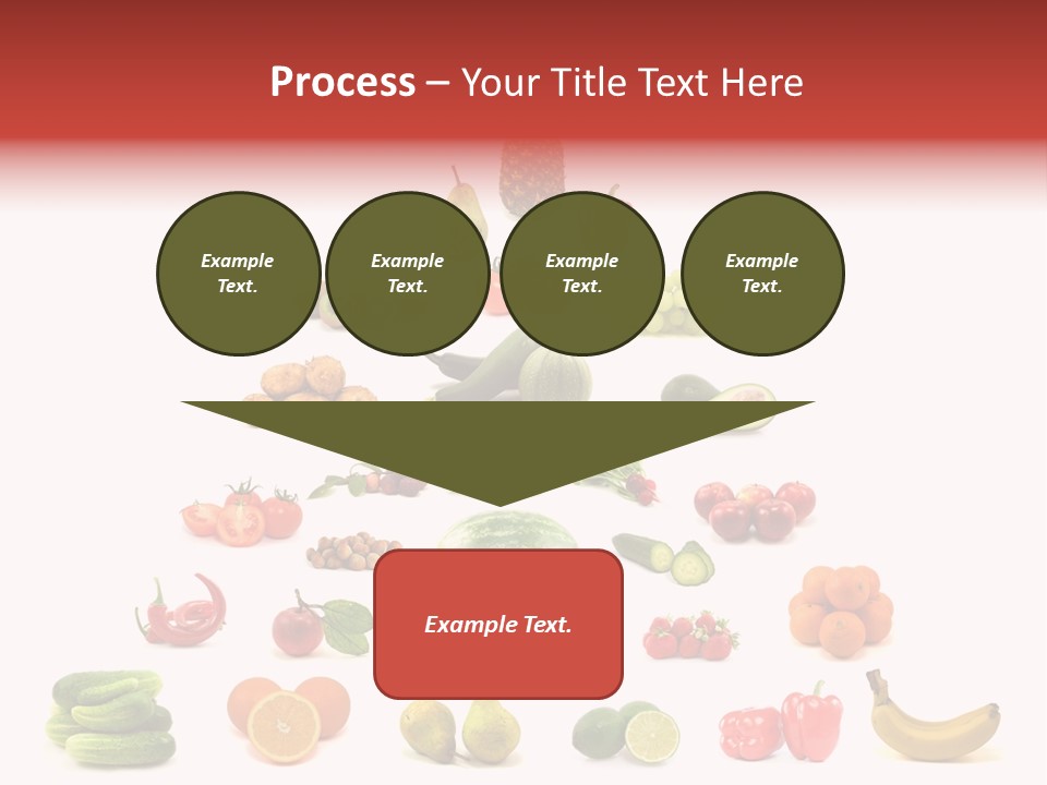 Watermelon Vegetable Potato PowerPoint Template