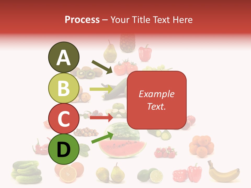 Watermelon Vegetable Potato PowerPoint Template