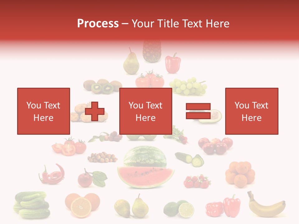 Watermelon Vegetable Potato PowerPoint Template