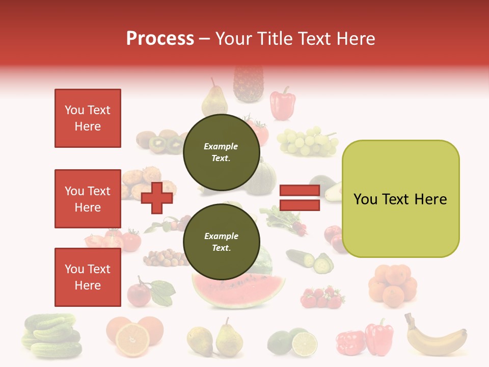 Watermelon Vegetable Potato PowerPoint Template