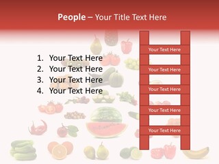 Watermelon Vegetable Potato PowerPoint Template