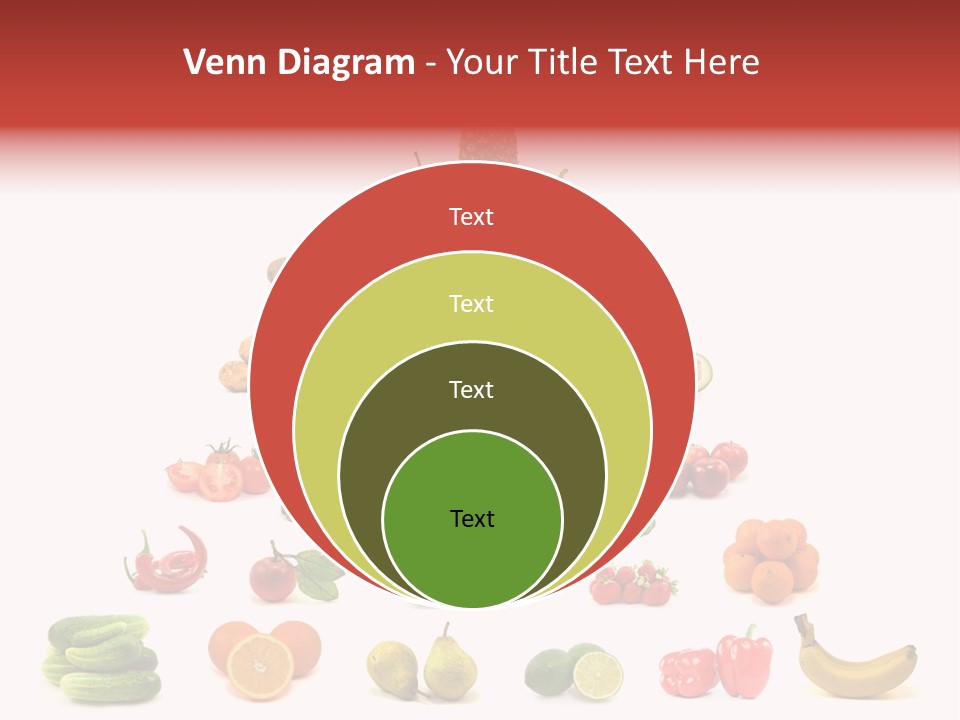 Watermelon Vegetable Potato PowerPoint Template