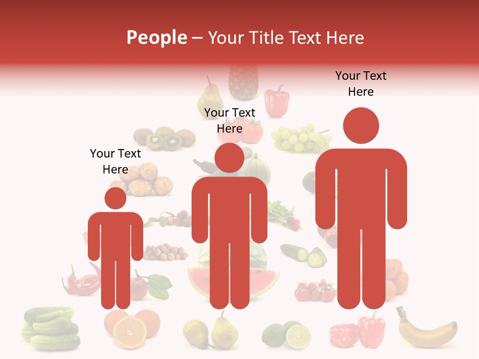 Watermelon Vegetable Potato PowerPoint Template
