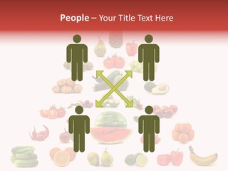 Watermelon Vegetable Potato PowerPoint Template