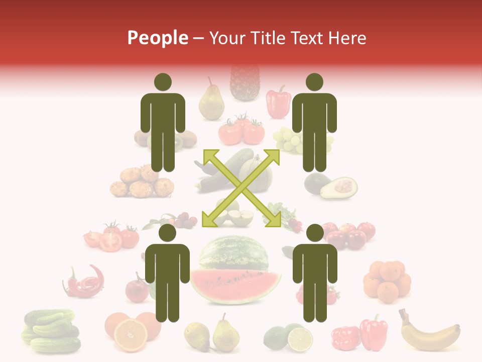 Watermelon Vegetable Potato PowerPoint Template