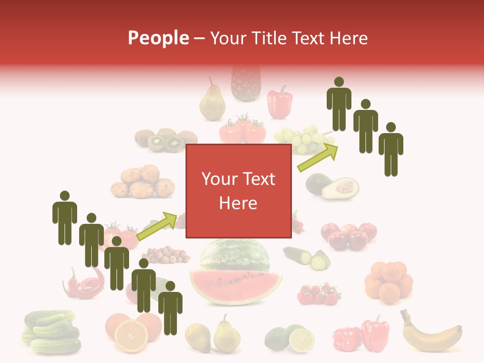 Watermelon Vegetable Potato PowerPoint Template