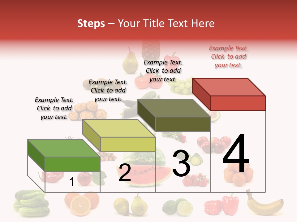 Watermelon Vegetable Potato PowerPoint Template