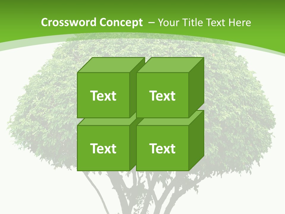 Wood Green Maple PowerPoint Template