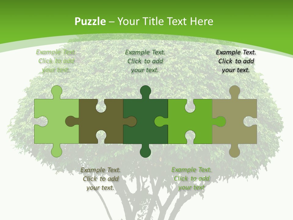 Wood Green Maple PowerPoint Template