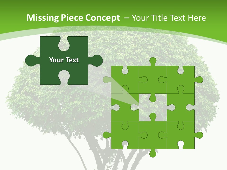 Wood Green Maple PowerPoint Template