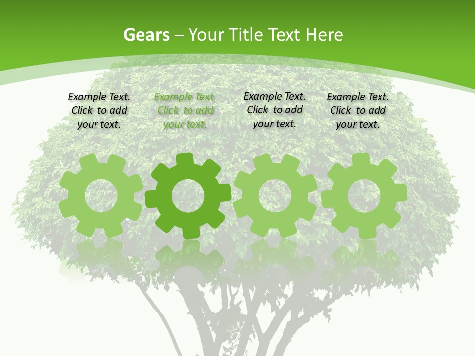 Wood Green Maple PowerPoint Template