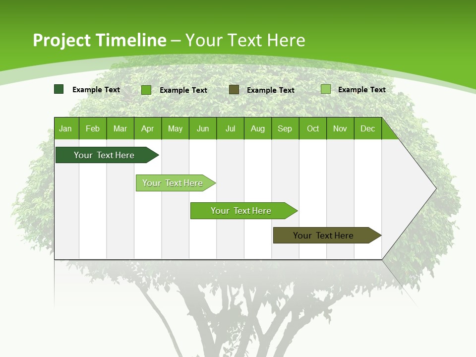 Wood Green Maple PowerPoint Template