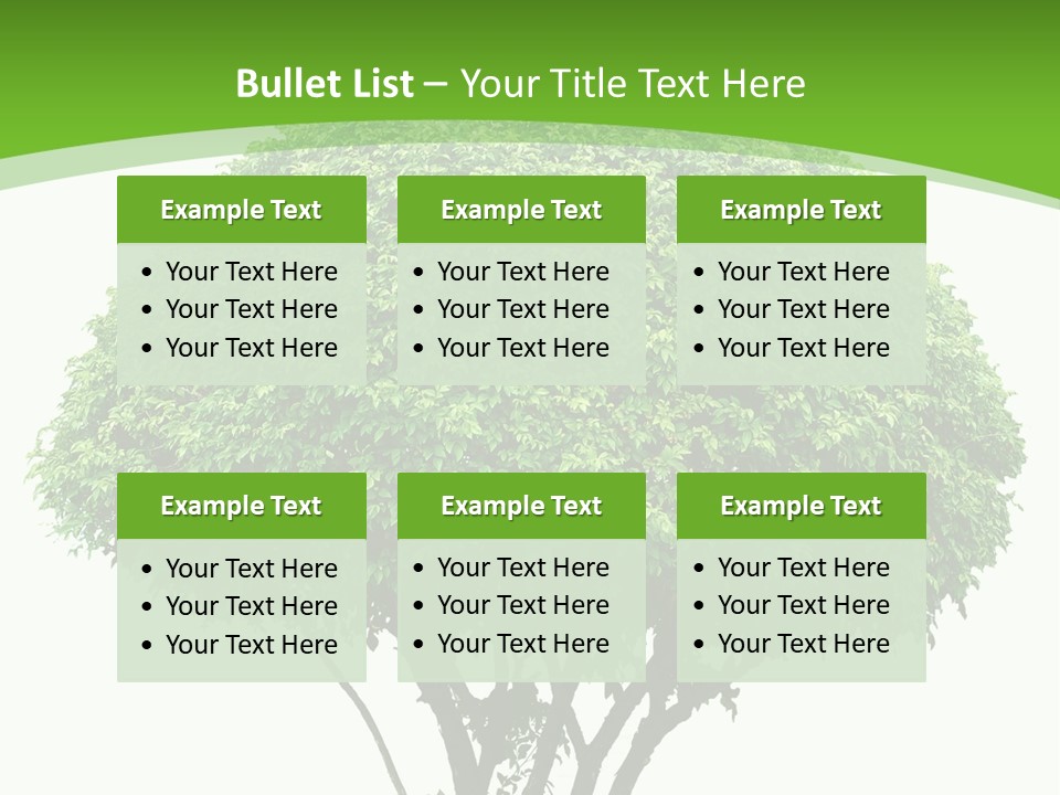 Wood Green Maple PowerPoint Template