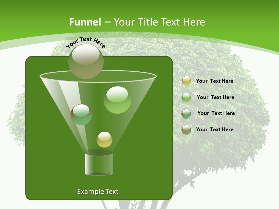 Wood Green Maple PowerPoint Template