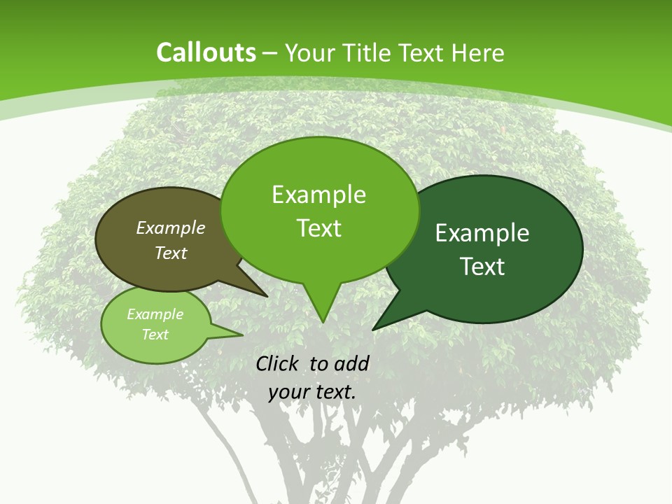 Wood Green Maple PowerPoint Template