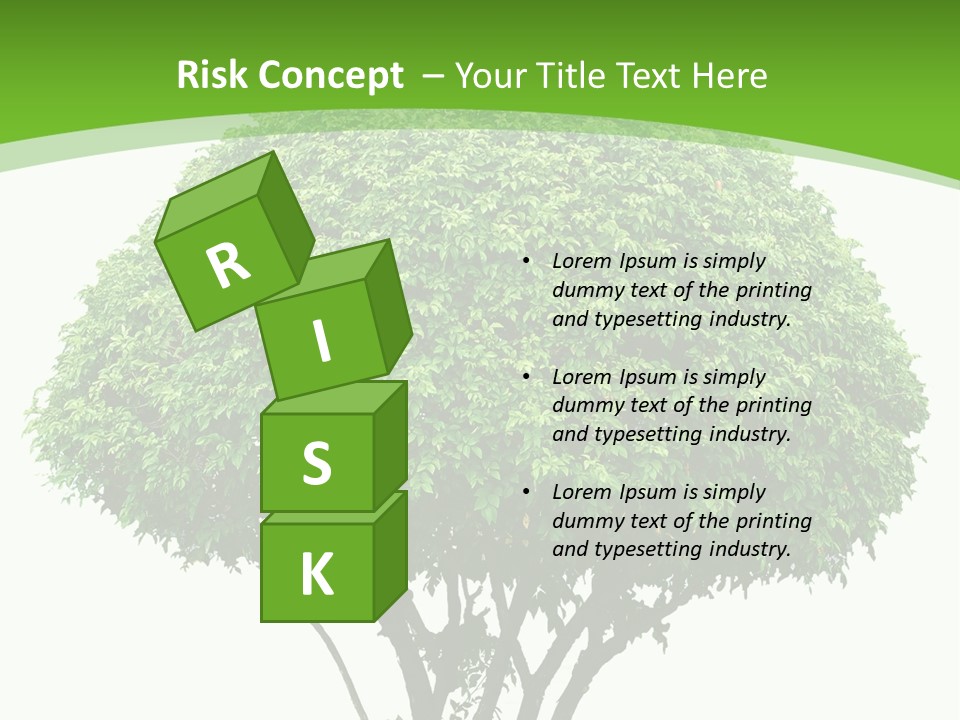 Wood Green Maple PowerPoint Template