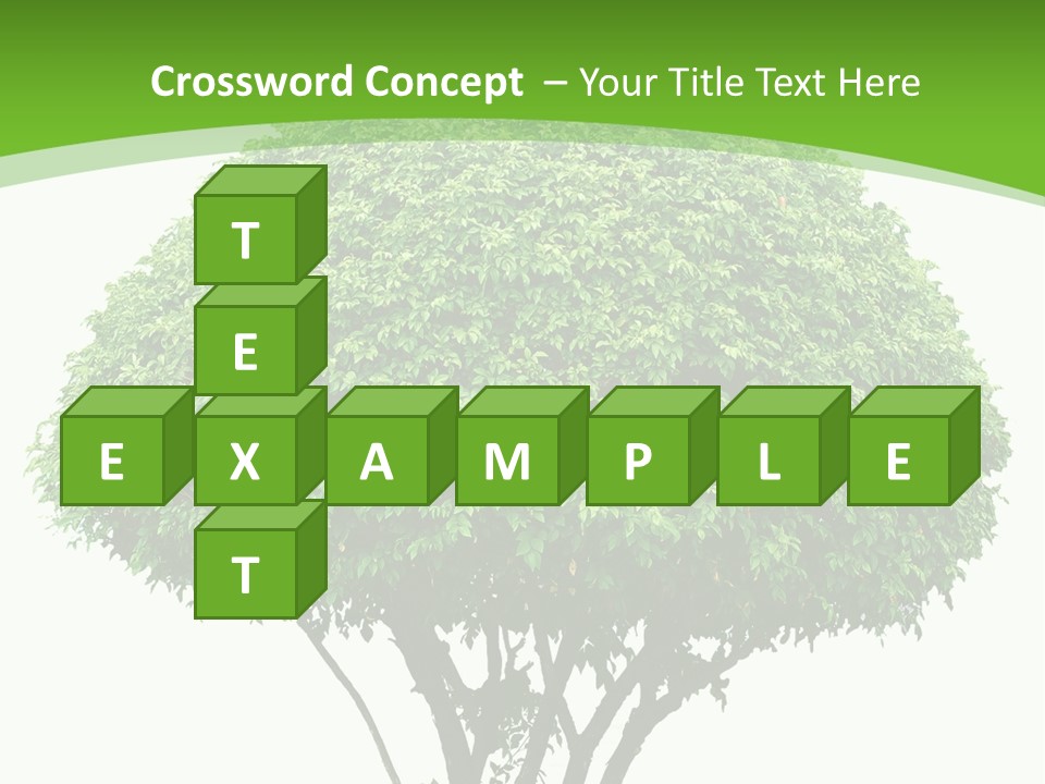 Wood Green Maple PowerPoint Template