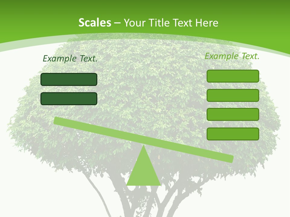 Wood Green Maple PowerPoint Template