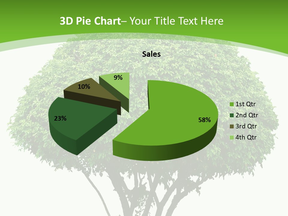 Wood Green Maple PowerPoint Template