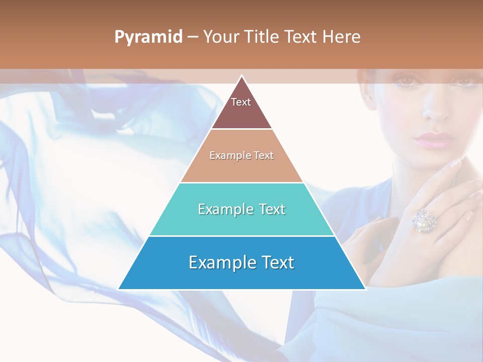 Pearl Beauty Portrait PowerPoint Template