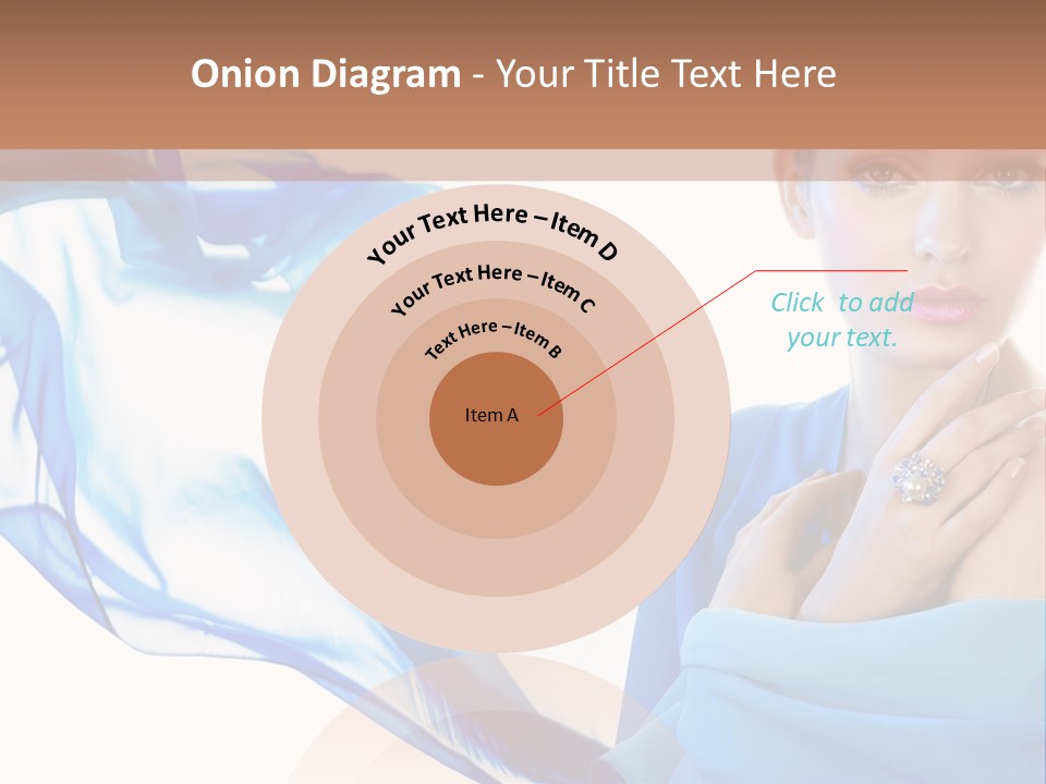 Pearl Beauty Portrait PowerPoint Template