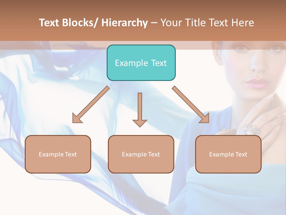 Pearl Beauty Portrait PowerPoint Template