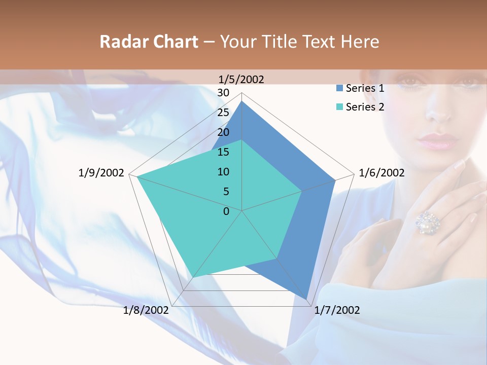 Pearl Beauty Portrait PowerPoint Template