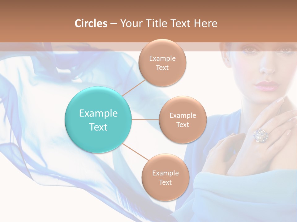 Pearl Beauty Portrait PowerPoint Template