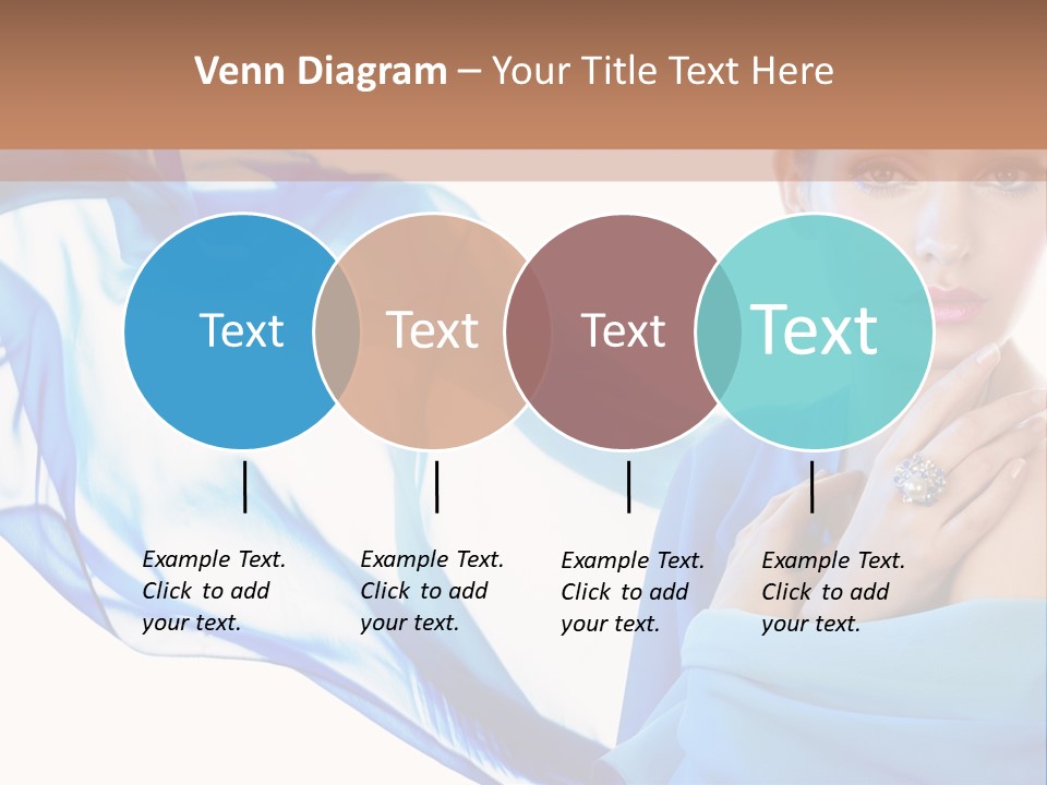 Pearl Beauty Portrait PowerPoint Template