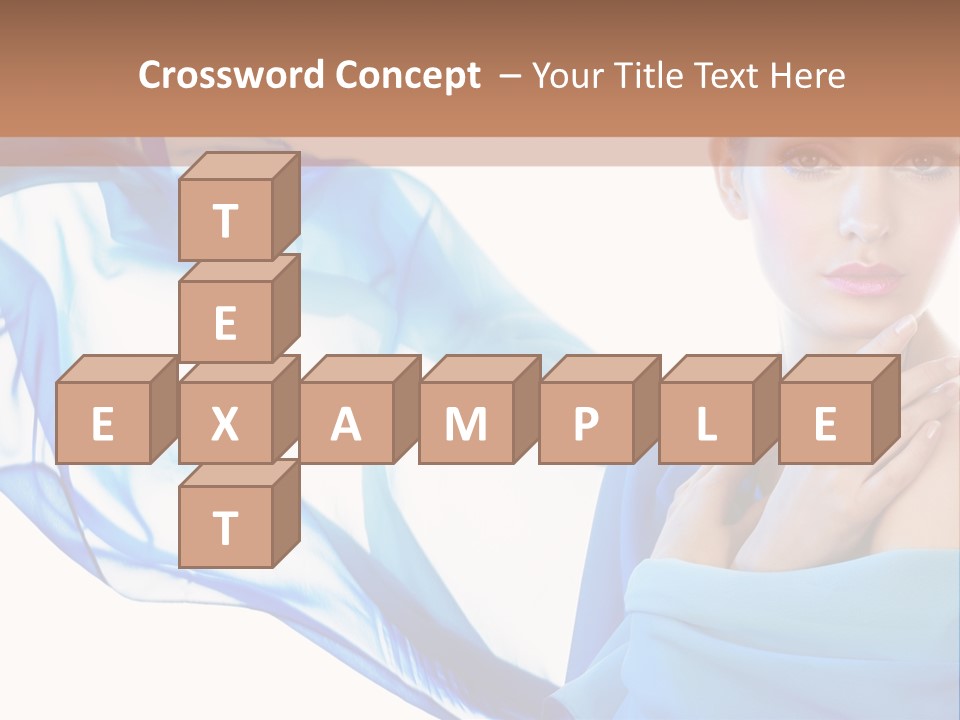 Pearl Beauty Portrait PowerPoint Template