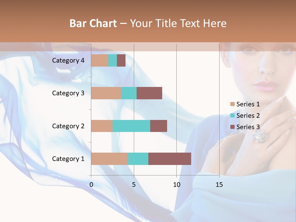 Pearl Beauty Portrait PowerPoint Template