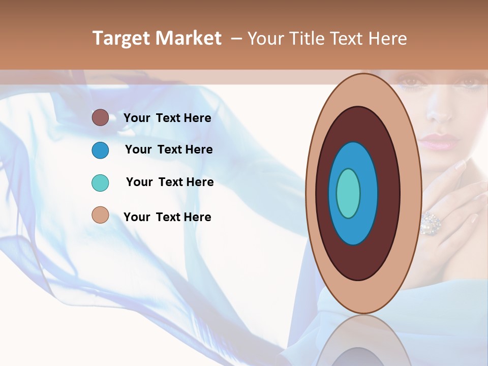 Pearl Beauty Portrait PowerPoint Template