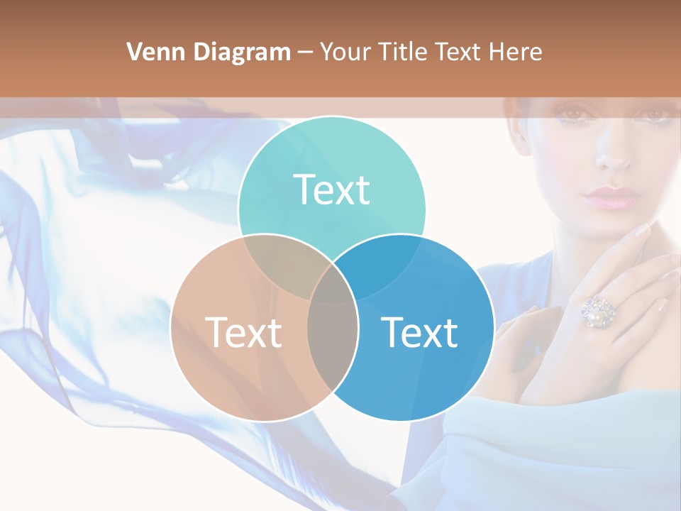 Pearl Beauty Portrait PowerPoint Template