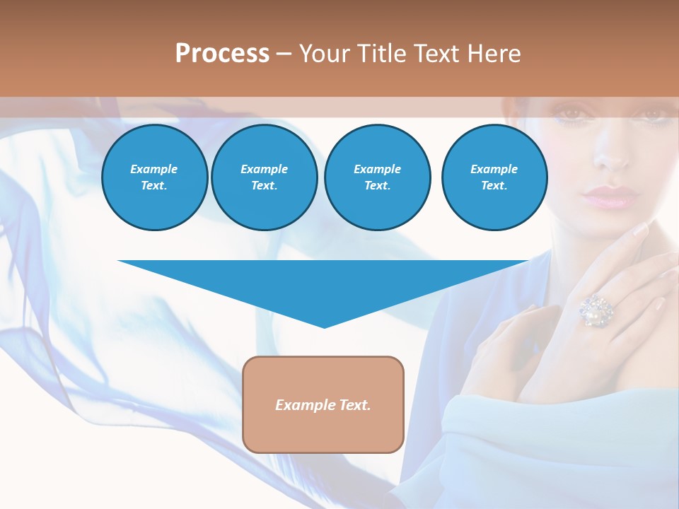 Pearl Beauty Portrait PowerPoint Template